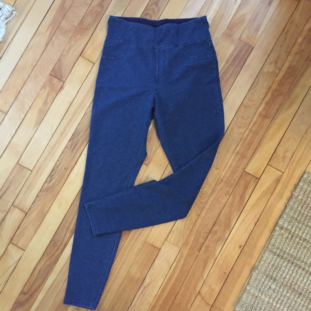 A New Day blue leggings/jeggings, size M
